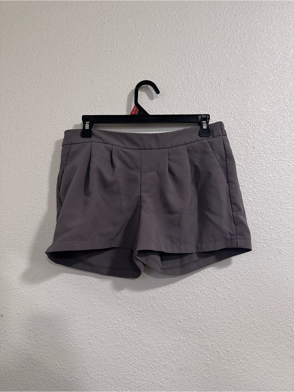 Massimo Gray Pleated Shorts
